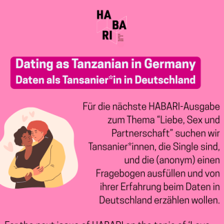 daten als tansanier*in aufruf zur umfrage
