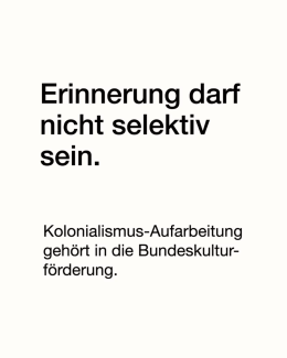 erinnerung darf nicht selektiv sein